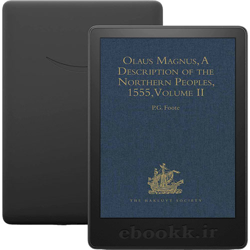 دانلود کتاب Olaus Magnus جلد دوم ۱۹۹۸ نسخه اسکن شده به زبان انگلیسی