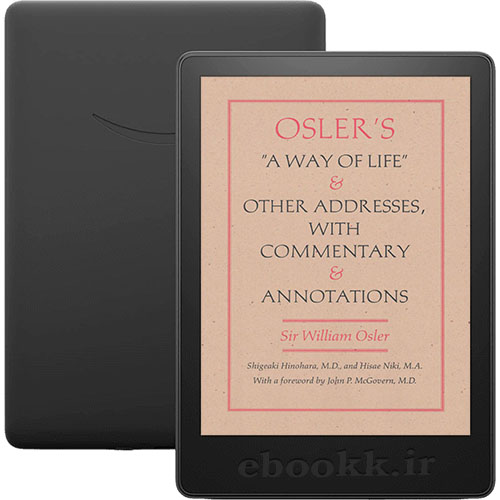 دانلود کتاب Oslers A Way of Life 2001