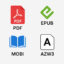 راهنمای کامل و ساده فرمت‌های کتاب الکترونیکی: PDF EPUB، MOBI، AZW3