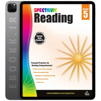 دانلود کتاب انگلیسی - ایبوک دات آی آر 32 دانلود کتاب Spectrum Reading Comprehension Grade 5 Workbooks 2014 به زبان انگلیسی